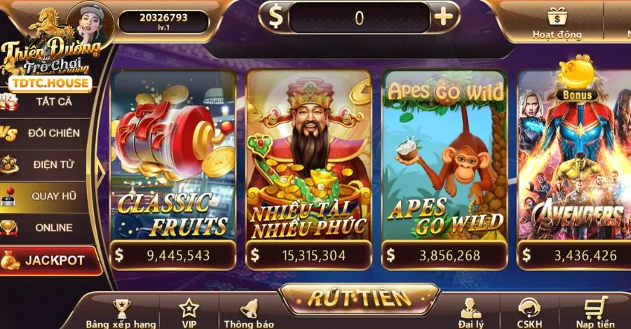 Hình ảnh màn hình máy slot game với hiệu ứng nổ hũ tại shbet800